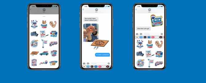 Mobile stickers