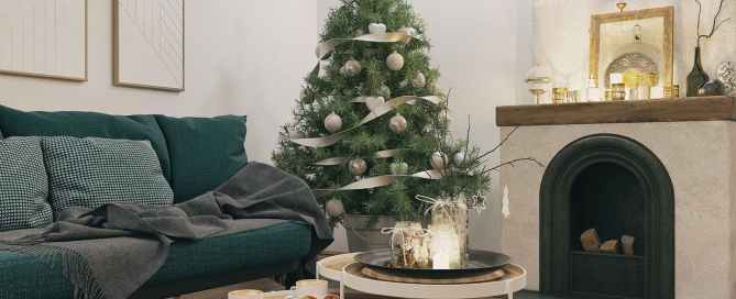 Cozy Christmas home