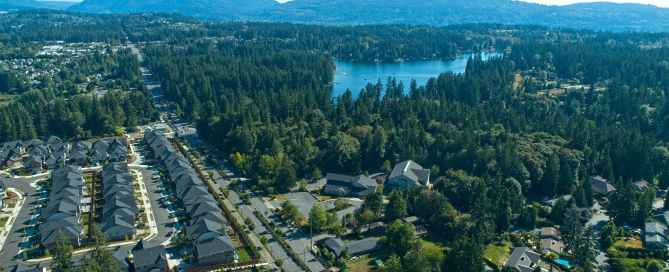 Suburbs of Seattle in Washington State