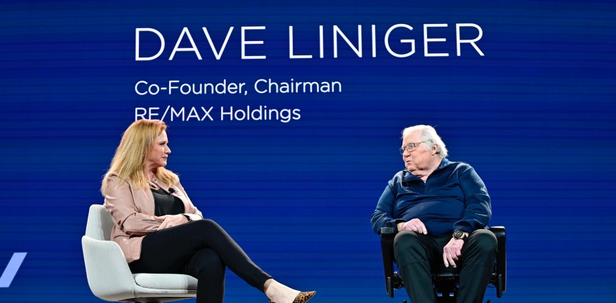 Amy Lessinger and Dave Liniger at the 2024 RE/MAX BOC Amy Lessinger and Dave Liniger at the 2024 RE/MAX BOC