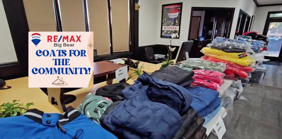 RE/MAX Big Bear 2024 coat giveaway
