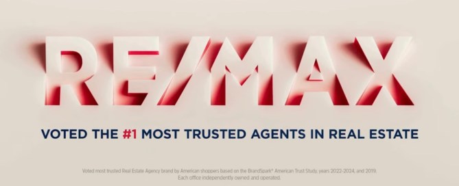 RE/MAX most trusted name in real estate