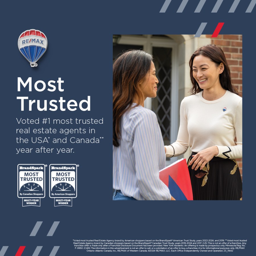 RE/MAX Most Trusted Claim Graphic