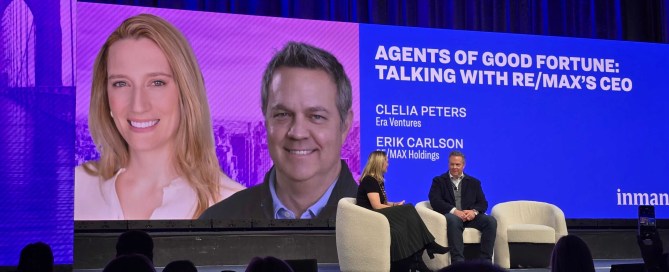 Erik Carlson onstage at Inman Connect New York in 2025