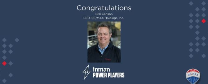 Erik Carlson named a 2025 Inman Power Player