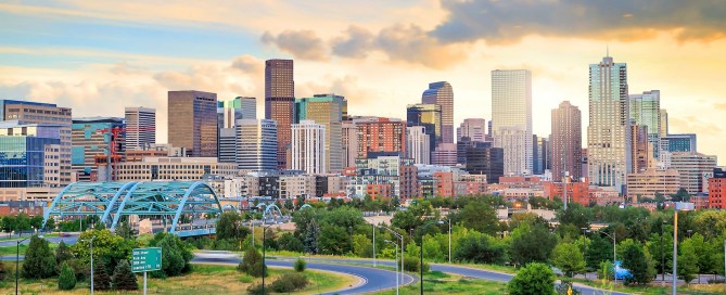 Skyline of Denver, Colorado