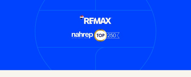 REMAX logo and NAHREP Top 250 logo